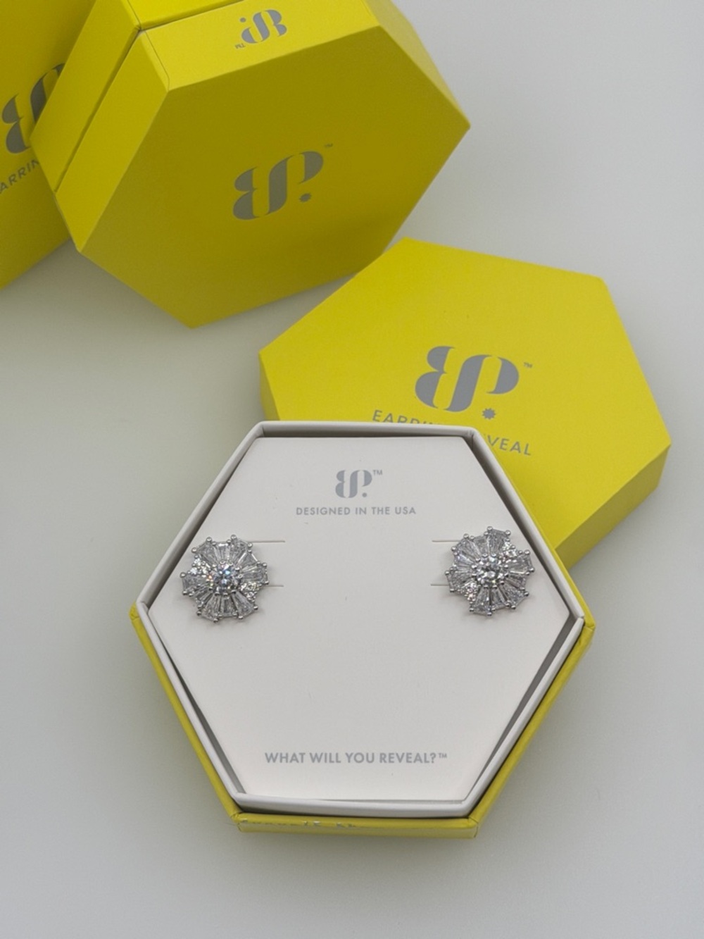 Bomb Part OG Earrings - Rhodium